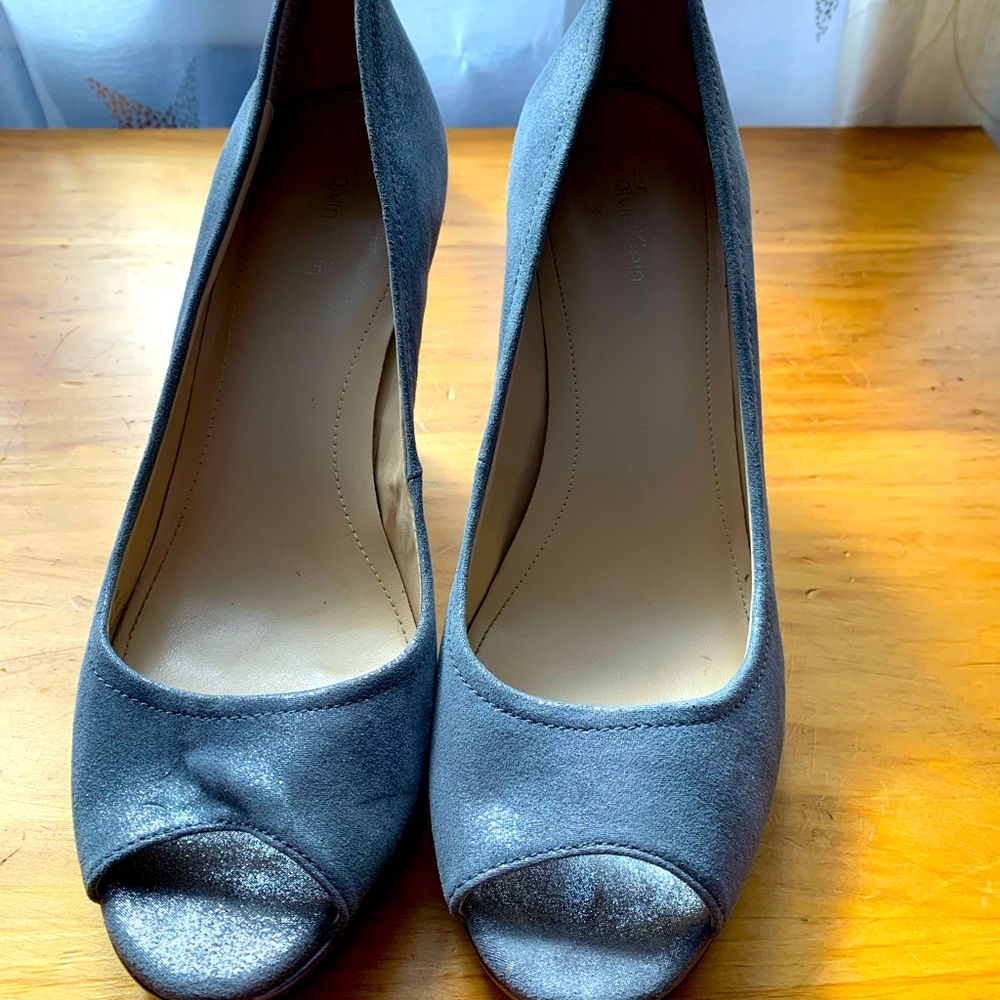 Calvin Klein Open Toe Pumps